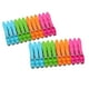thumbnail image 2 of Juego de pinzas para ropa | 24PCS Clips de plástico para colgar Pegs | Pinzas de Ropa de Agarre Fuerte para Toallas Ropa de Cama | Clip de seguridad para sillas de tendederos | 7.3x1.4cm Accesorios, 2 of 7