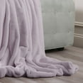 thumbnail image 6 of Best Home Fashion, Inc. Luxe Faux Fur Throw Blanket and Pillow Set, 6 of 7