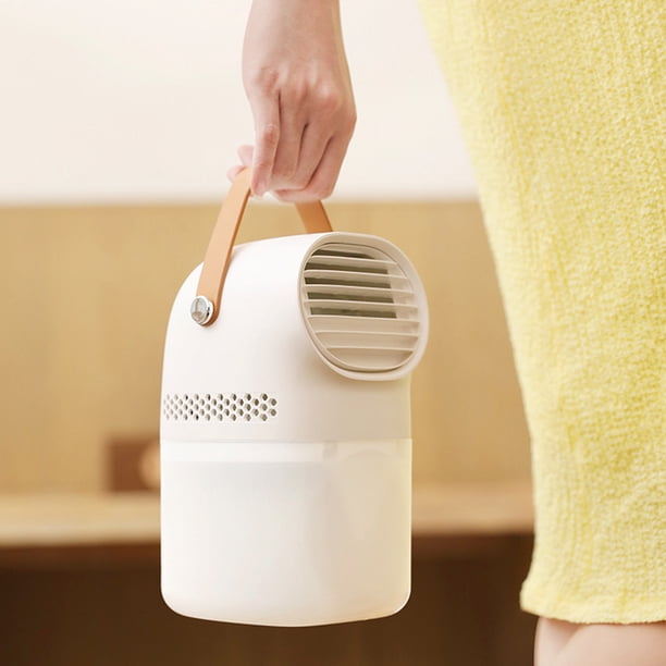 Ventilador de lavado de aire Ventilador de refrigeración de aire portátil silencioso para dormitorio Oficina Hogar Sywqhk Libre de BPA