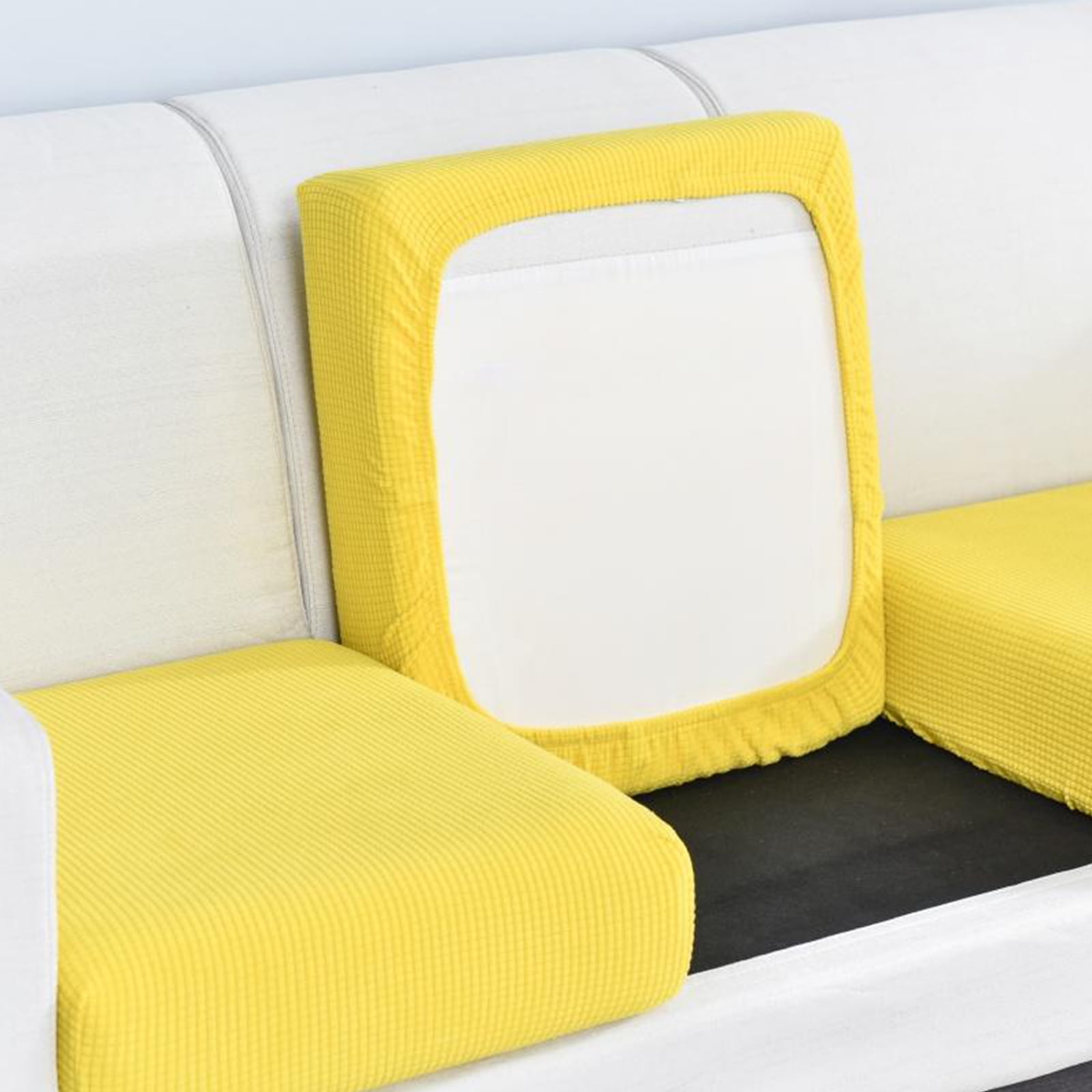 Auvideal Yellow Loveseat Slipcovers Small Love Seats for Small Spaces