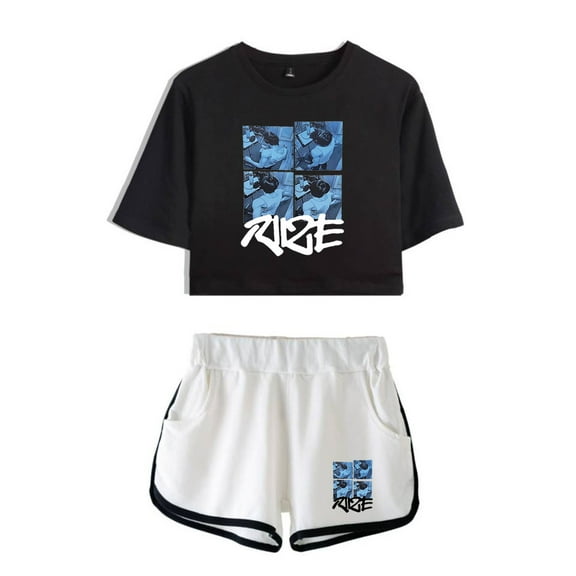 RIIZE Riizing Day 2024 Tee Shorts 2 Pieces Sets Fashion Kpop Trucksuit 2 Piece Suit