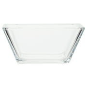 Mainstays 12-Piece Square Clear Glass Dinnerware Set