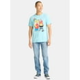 thumbnail image 3 of Simpons, Men's & Big Men's, Graphic Tee Shirt, Homer Griller Patriotic Americana July 4th, Sizes XS-5XL, 3 of 5