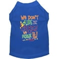 thumbnail image 4 of Mardi Gras Pet Dog  Cat Shirt Screen Printed, "We Don't Hide the Crazy, We Parade It", 4 of 11