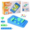 thumbnail image 4 of Laberinto lógico Puzzle Encontrar rutas Juego de mesa DIY STEM Juguete para niños de 3 a 6 años (S), 4 of 9