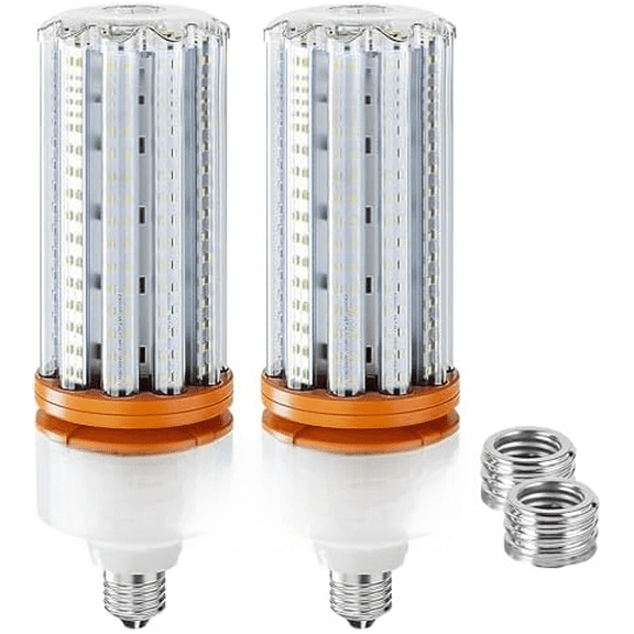 1000W Equivalent LED Corn Light Bulbs, 2 Pack 100W Led Corn Bulb 5000K Daylight White E26 E39 for Large Area Lighting, Warehouse，High Bay Lighting Wide Application$$Tools & Hardware Other