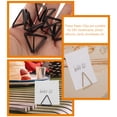 thumbnail image 5 of 30Pcs Triangular Aluminum Alloy Paper Clips for Office Workers and Students Bridal Shower, 5 of 5