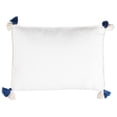 thumbnail image 4 of SAFAVIEH Roma Diamond 12" x 18" Plush Pillow with Fringe, Multi, 4 of 5