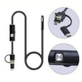 thumbnail image 4 of HD Endoscope Micro-Usb Type-c 3 in 1 Borescope 5.5mm Smartphone Camera Endoscoop 1M, 4 of 8