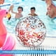 thumbnail image 4 of Pelota de playa inflable con confeti brillante para niños, juego de piscina, accesorio para fotos con bomba, 4 of 4