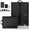 With window,With pump, variant on 2packbag with Vacuum Bags for Suitcase, Travel Vacuum Bags with Pump Portable USB Electric Saver Backpack Storage Luggage Lightweight Air Compression Seal Packing Save Space(With window,No pump)