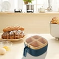 thumbnail image 4 of KER Four Compartment Jar Stylish Design Easy To Organize Say Goodbye To Clutter And Enhance Cooking Pleasure, 4 of 4