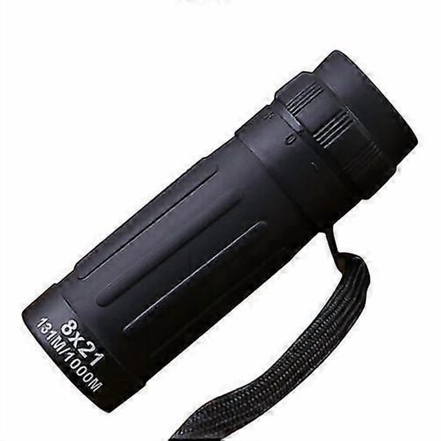 Super High Power 8x21 HD OPTICS BAK4 Night Vision Monocular Telescope(Black)