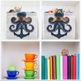 thumbnail image 6 of Ryvnso Octopus Storage Basket Large Bin Foldable Boxes Toys Organizer 14.2x10.2x8.3in 2 PCs, 6 of 8