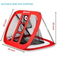 thumbnail image 4 of Red para picar golf RELILAC, desplegable, para interiores y exteriores, roja, 4 of 7
