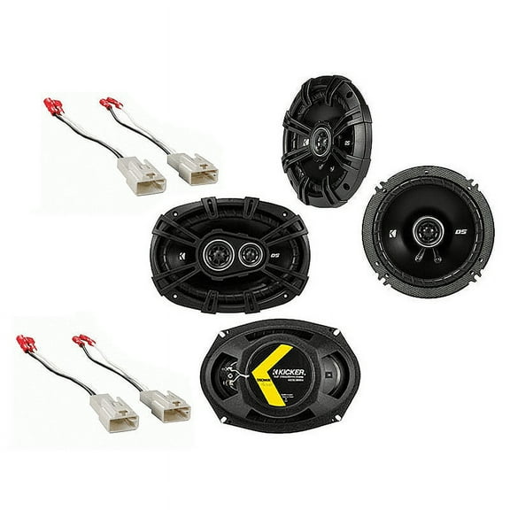 Fits Toyota Solara 1999-2003 Factory Speaker Upgrade Kicker DSC65 DSC693 Package