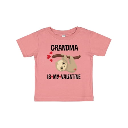 

Inktastic My Grandma is My Valentine Boys or Girls Baby T-Shirt
