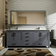 thumbnail image 2 of Jacques 72 in. W Dark Grey Double Bath Vanity, Cultured Marble Top, and 28 in. Mirror, 2 of 8