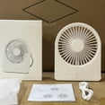 thumbnail image 3 of Ultra-Thin Silent Usb Desktop Small Fan Portable Rechargeable Portable Fan, 3 of 8