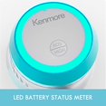 thumbnail image 5 of Aspiradora de mano inalámbrica Kenmore DS4065, 1 L de capacidad, ligera, con dos velocidades de succión, faro LED, 2 en 1, ideal para pisos de madera, alfombras y pelo de perro, color azul., 5 of 5