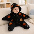 thumbnail image 5 of Baby Starfish Onesie, Baby Star Suit, Halloween Clothes One Piece Soft Winter Outfits, 5 of 7