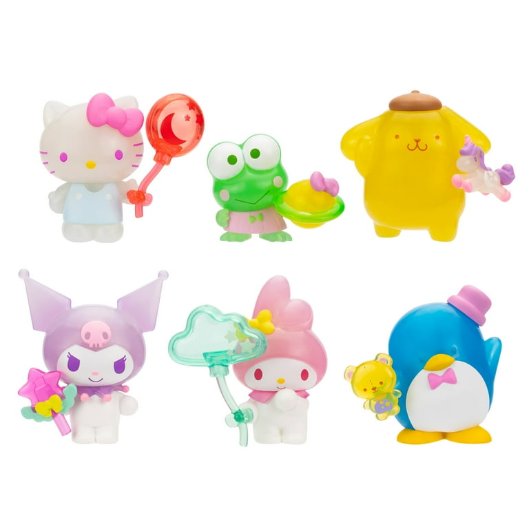 Hello Kitty and Friends Dreamland, 2 inch Figure 6-Pack