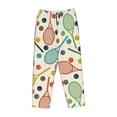 thumbnail image 4 of Balery Racket and Tennis Ball print Women's Pajama Pants,Ultra Lightweight Pjs,Lounge Pant-X-Large, 4 of 9