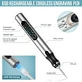 thumbnail image 2 of 52Pcs Electric Engraving Pen Kits, Mini Portable Electric Engraver Tool for Jewelry Wood Metal Stone Plastic Glass Etching, 2 of 7
