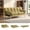 Yellow-18304, variant on BSHTI 67.3” Futon Sofa Bed, Converts to Twin Sleeper in Seconds, 3-Position Adjustable Backrest, Corduroy Upholstery for Living Room, Office, Guest Room
