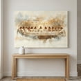 thumbnail image 2 of Framed Canvas Wall Art - The Last Supper Religious Christian Painting, Modern Home Decor for Living Room, Bedroom & Dining Room (24x36 Inches), 2 of 5