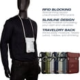 thumbnail image 2 of Cartera con cuello oculto con bloqueo RFID Lewis N. Clark Taupe, 2 of 8