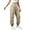 Beige, variant on Endives Cargo Pants For Women Baggy Wide Leg Pant High Waisted Joggers Athletic Trousers Cuffed Pants With Pockets Dark Blue