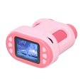 thumbnail image 2 of Telescopio de Mano con Lente Dual, Cámara y Pantalla LCD de 2 Pulgadas, Tarjeta de Almacenamiento de 32 GB, Rosa, 2 of 10