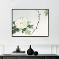 thumbnail image 1 of White Blossomed Flower - 1890–1891 | Watanabe Seitei | Premium Fine Art Print | 19th Century Japanese | Woodblock Printing | Botanical | Plant Art | Nature Art, 1 of 7