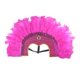 thumbnail image 1 of de Plumas, Accesorios de Disfraces Diadema Diadema Banda para el Cabello Sombrero de Plumas para Carnaval Burlesque Cosplay Escenario Fiesta Fernando  Tocado de jefe indio, 1 of 8