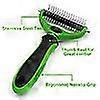 thumbnail image 3 of Pet Dematting Comb With Dual Sided Rake For Dogs And Of Gently Removes Loose Undercoat Mats Tangles, 3 of 5