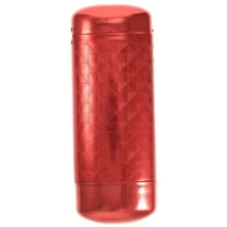 Topbathy Red Aluminum Eyeglasses Case Compact Hard Shell Protective Storage for Travel