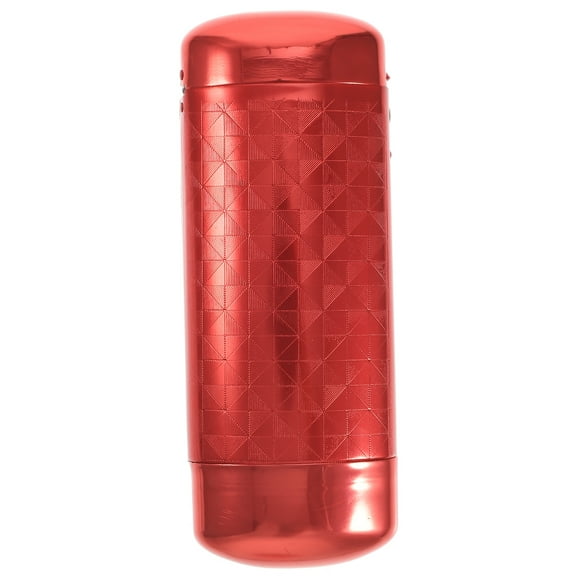 Topbathy Red Aluminum Eyeglasses Case Compact Hard Shell Protective Storage for Travel