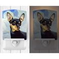 thumbnail image 2 of Caroline's Treasures 7073CNL Min Pin Black and Tan Ceramic Night Light, 6x4x3", multicolor, 2 of 2