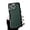 Green, variant on for iPhone Case,2 in 1 Matte Slicone Case with Crystal Clear Camera Lens + Metal Buttons Soft Shockproof Phone Case (Black,iPhone 11)