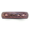 thumbnail image 4 of Edward Mirell Black Ti Domed Anodized Copper Color 6mm Band, 4 of 6