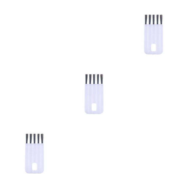 Wosthever Cepillo de limpieza de tapa de taza, cepillos de ranura flexibles de mano, fregadero, teclado, botella, frutero, herramienta para barra blanca Type1 NO1 Wosthever CBP211762