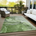 thumbnail image 6 of Addison Rugs Chantille Indoor/Outdoor Transitional Watercolors Olive Washable Rectangle Rug, 9' x 12', 6 of 6