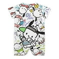 thumbnail image 2 of Pochacco Baby Boy Girl Romper Short Sleeve Cotton Bodysuit Outfits Jumpsuit Summer One Piece Clothes, 2 of 8