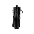 thumbnail image 3 of BLISSFUL STEP Women's Round Toe Block High Heel Lace up Platform Boots, 3 of 8