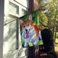 thumbnail image 2 of Carolines Treasures 7296CHF Corgi With Green Ball Flag Canvas House Size, 2 of 4