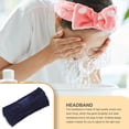 thumbnail image 3 of Sonducket Diademas de ganchillo invierno elástico de punto de punto ancho cálido grueso Universal calentador de orejas diadema regalos para mujeres Accesorio para el cabello Armada Sonducket AP009571-15B, 3 of 6