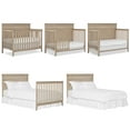 Dream On Me Bayfield 5in1 Convertible Crib, JPMA and Greenguard Gold