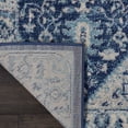 thumbnail image 4 of Nourison Tranquil Persian Indoor Rug Ivory Navy 2' x 4', 4 of 8