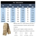 thumbnail image 2 of Long Cargo Shorts for Men Knee Length Elastic Waist Shorts Long Capri Below the Knee Big and Tall 3/4 Pants Multi-Pocket Classic Military Summer Workout Hiking Bermuda Shorts,Blue 5XL, 2 of 4